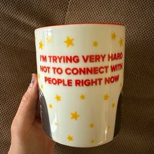 Schitt’s Creek Mug - I’m Trying Very Hard Not To Connect With People Right Now